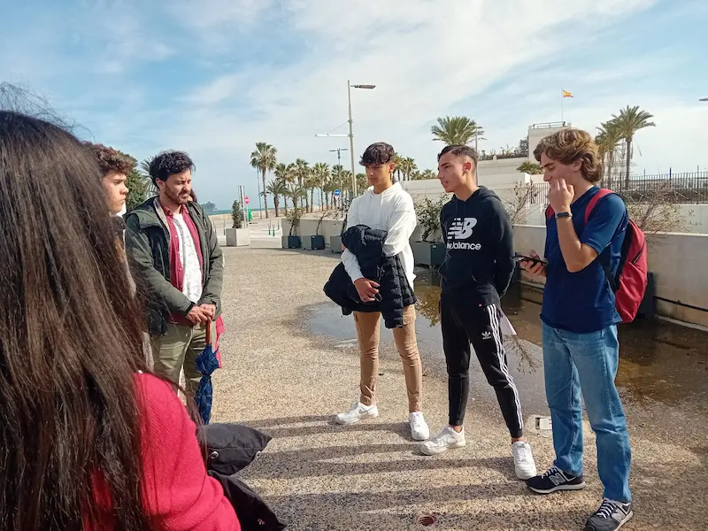 Viaje a Málaga, Festival del Cine 2025 y paseo literario - paseo literario