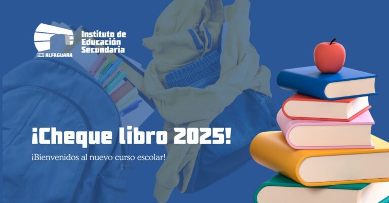 Cheque libro 2025 en Yunquera - 4.º de ESO estrenan libros