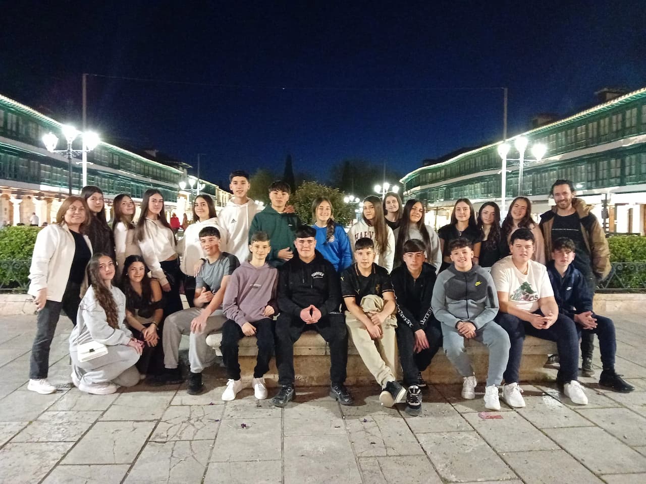 Alumnado en el Viaje al Siglo de Oro - Almagro 3 eso